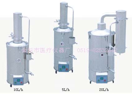 江蘇金壇HSZ-5A斷水自控不銹鋼蒸餾器